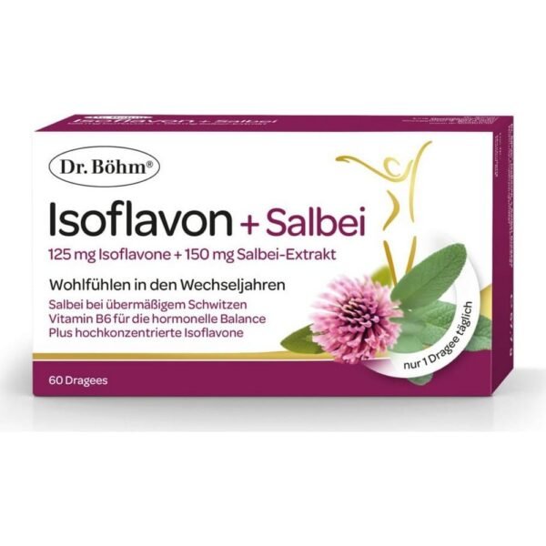 Dr. Böhm isoflavone + sage dragees, 60 pieces