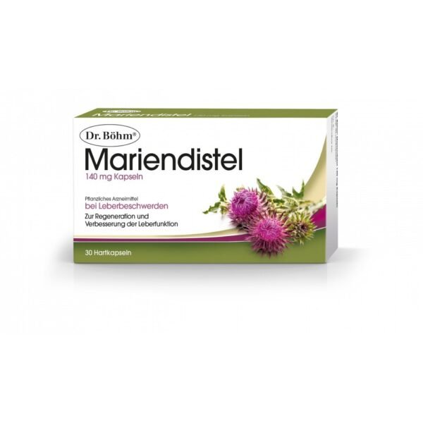 Dr. Böhm milk thistle capsules, 30 pieces