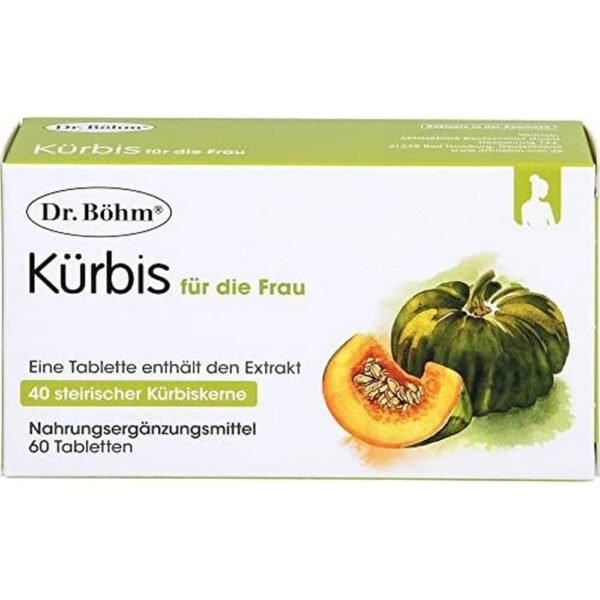 Dr. Böhm pumpkin tablets for women, 60 pieces