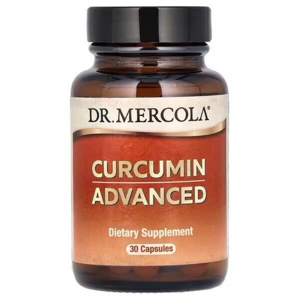 Dr. Mercola, Curcumin Advanced, improved curcumin, 30 capsules,Dr. Mercola, Curcumin Advanced, verbessertes Kurkumin, 30 Kapseln