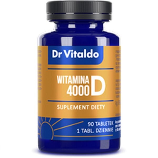 Dr Vitaldo vitamin D3 4000 IU 90 tablets