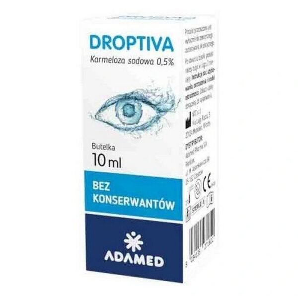 Adamed Sp. z o.o.,Droptiva Plus eye drops 10 ml,Droptiva Plus krople do oczu 10 ml