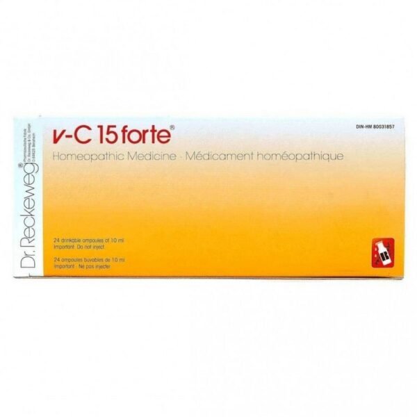 DR.RECKEWEG - VC15 Forte 12 Vials - Homeopathic Remedy,DR.RECKEWEG - VC15 Forte 12 Vials - Homeopathic Remedy,Dr. Reckeweg & Co