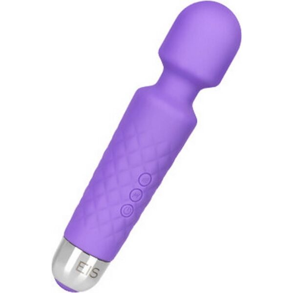EIS Rechargeable Silicone Massager 20cm - purple, EIS Aufladbarer Silikon-Massager 20cm - lila