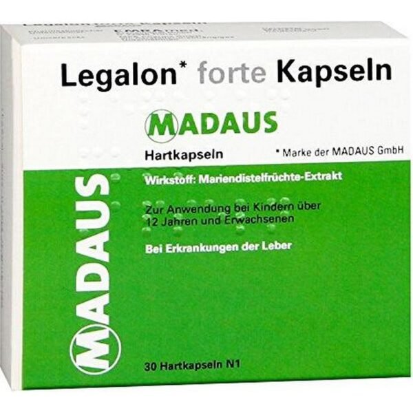 EMRAmed Legalon forte Madaus hard capsules, 30 pieces