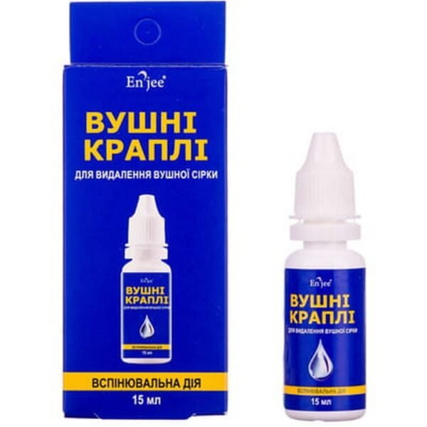 Enjee ear drops for wax removal, 15 ml