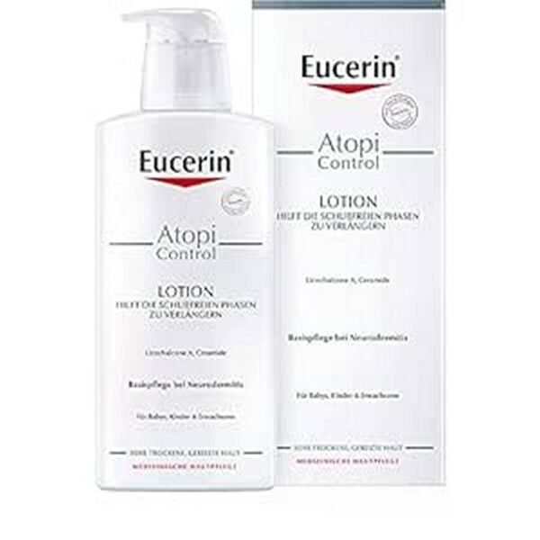 Eucerin Atopi Control Lotion skin care for neurodermatitis, 400 ml, Eucerin Atopi Control Lotion Hautpflege bei Neurodermitis, 400 ml