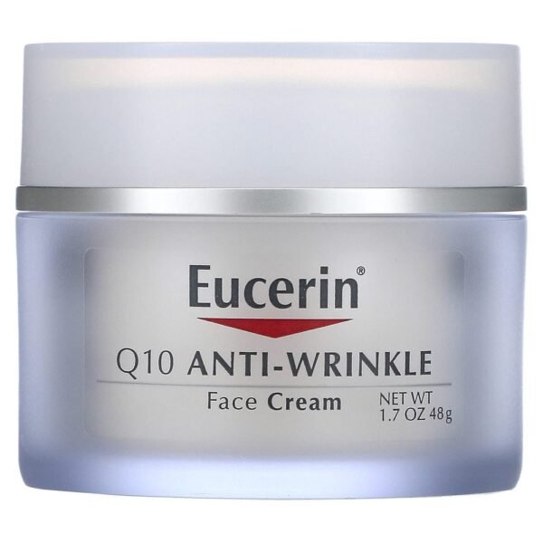 Eucerin, Q10 Anti-Wrinkle Face Cream, 1.7 oz (48 g),Eucerin, Q10 Anti-Falten-Gesichtscreme, 48 g (1,7 oz.)