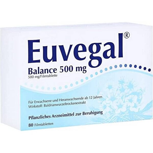 EUVEGAL Balance 500 mg film-coated tablets, 80 pcs