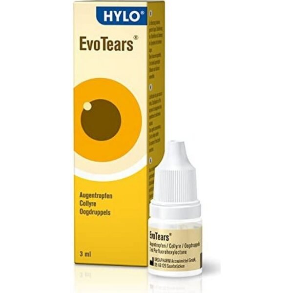EvoTears eye drops, 3ml,EvoTears Augentropfen, 3ml