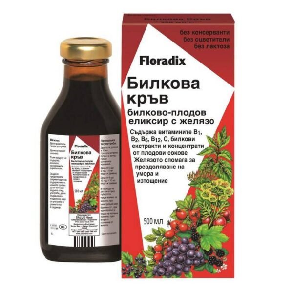 Floradix Herbal blood, 500ml, Floradix Билкова кръв