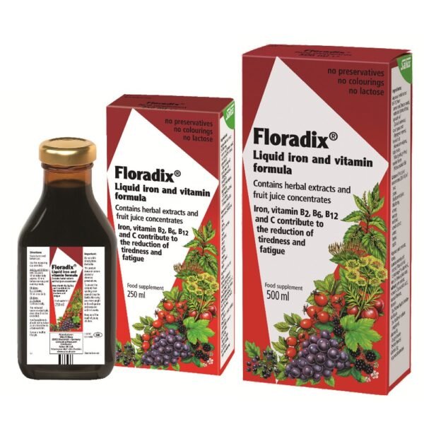 Floradix iron and vitamins B2, B6, B12 C metabolism 750ml, Floradix Eisen und Vitamine B2, B6, B12 C-Stoffwechsel 750ml