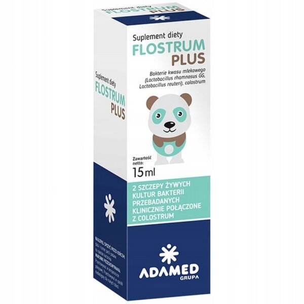 Adamed Sp. z o.o.,Flostrum Plus liquid 15 ml,Flostrum Plus płyn 15 ml