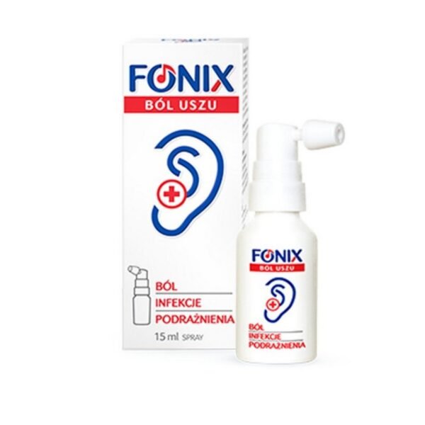 Polpharma Group B.V.,Fonix Ear Pain spray 15 ml,Fonix Ból Uszu spray 15 ml
