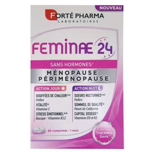 Forte Pharma Feminae24 Box of 60 Tablets,Forte Pharma Feminae24 Boîte de 60 Comprimés