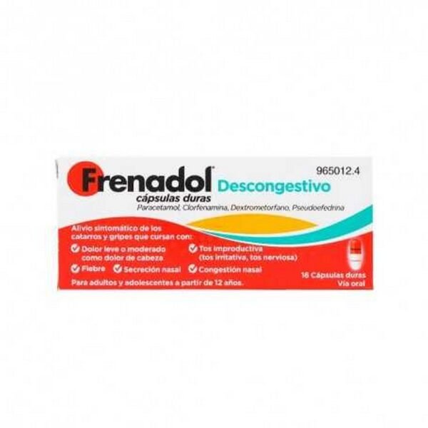Frenadol Decongestant 16 Capsules