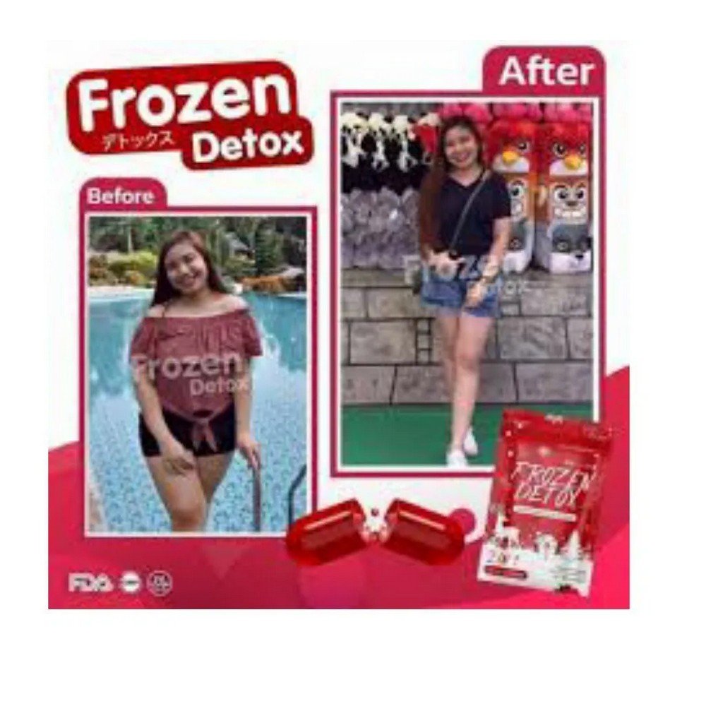 Frozen Collagen Detox Slimming And Detoxifying 60 Capsules 1 Frozen Collagen Detox Slimming And Detoxifying 60 Capsules