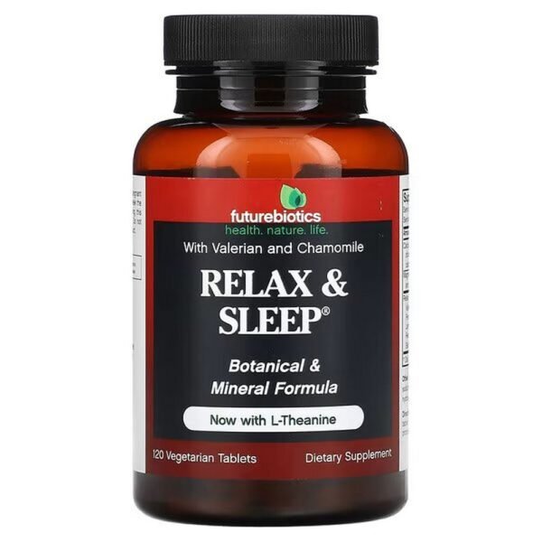 Futurebiotics, Relax & Sleep, 120 vegetarian tablets,Futurebiotics, Relax & Sleep, 120 vegetarische Tabletten
