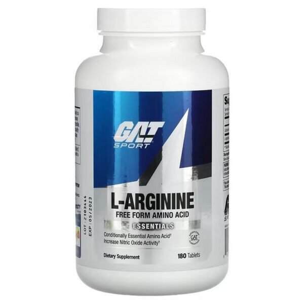 GAT, L-Arginine, 180 tablets,GAT, L-Arginin, 180 Tabletten,GAT, L-Arginin, 180 Tabletten,GAT, L-Arginin, 180 Tabletten