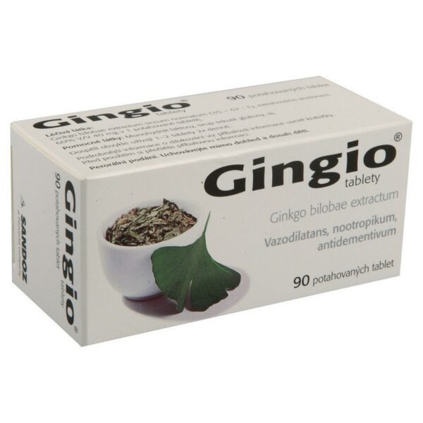 Gingio tablety por.tbl.flm. 90 x 40 mg