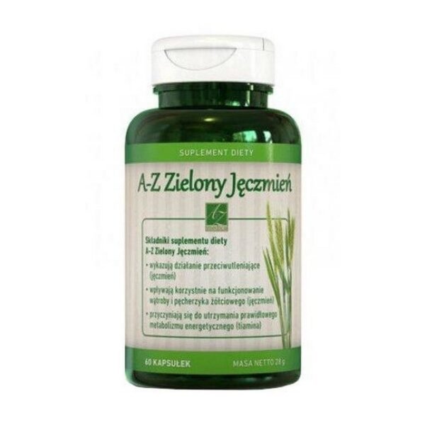 Green Barley x 60 capsules. AZ MEDICA