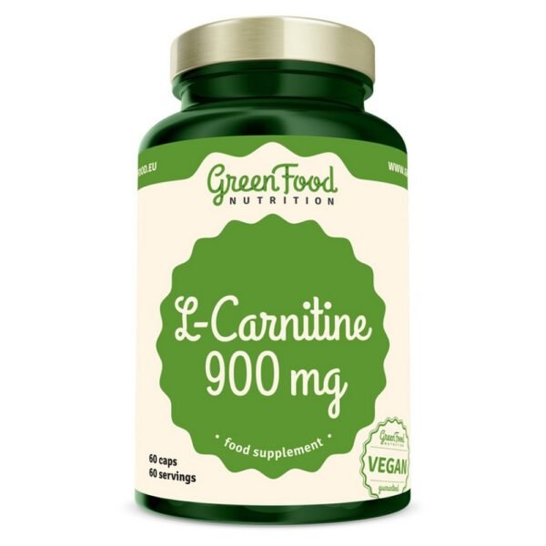 GREENFOOD NUTRITION L-Carnitine 900 mg 60 kapsle