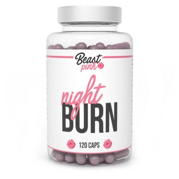 GYMBEAM BeastPink Night burn fat burner 120 capsules