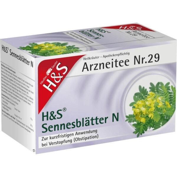 H&S Senna Leaves N No. 29 20 pcs.,H&S Sennesblätter N Nr. 29 20 Stk.