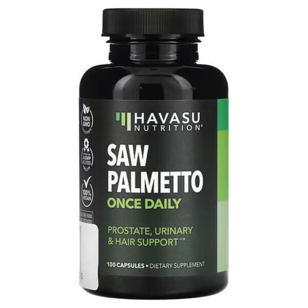 Havasu Nutrition, Saw Palmetto, Extra Strength, 100 Capsules,Havasu Nutrition, Sägepalme, extra stark, 100 Kapseln