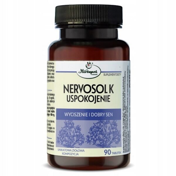 Herbapol Kraków,NERVOSOL K CALMING 90,NERVOSOL K uspokajający 90