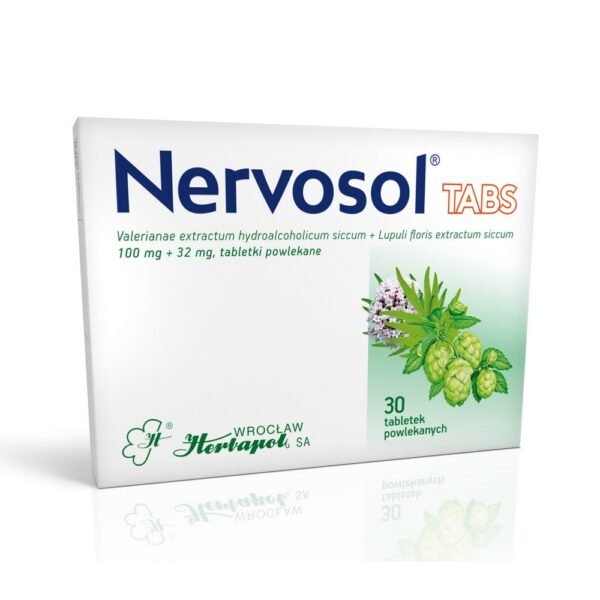 herbapol.poznan.pl,Herbapol Wrocław Nervosol Tabs. 30Table,Herbapol Wrocław Nervosol Tabs. 30Tabl