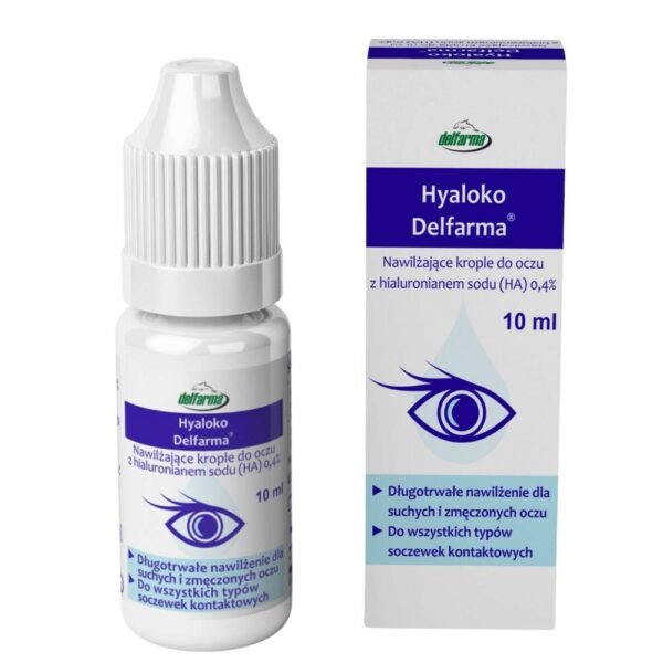 Hyaloko Delfarma Moisturizing Eye Drops 10Ml