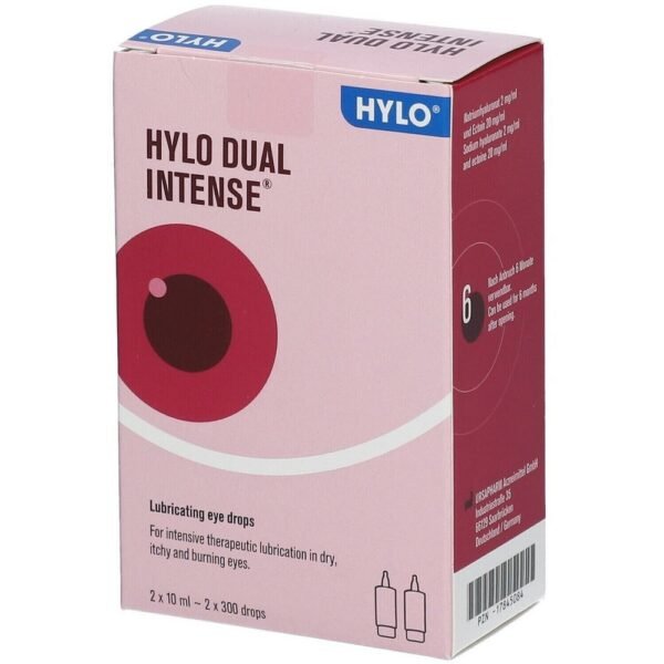 Hylo dual intense eye drops  2x10ml, Hylo Dual Intense Tropfen 2x10ml