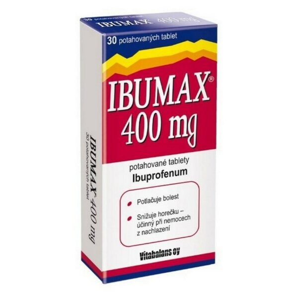 Ibumax 400 mg por.tbl.flm. 30 x 400nbsp; mg