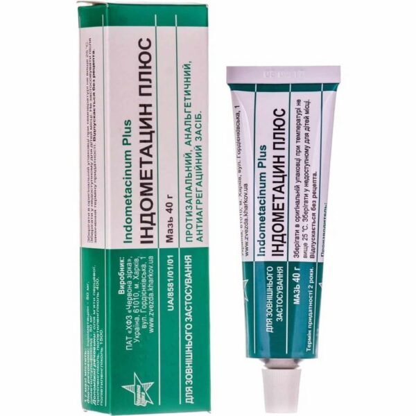 Indomethacin Plus ointment tuba 40 g