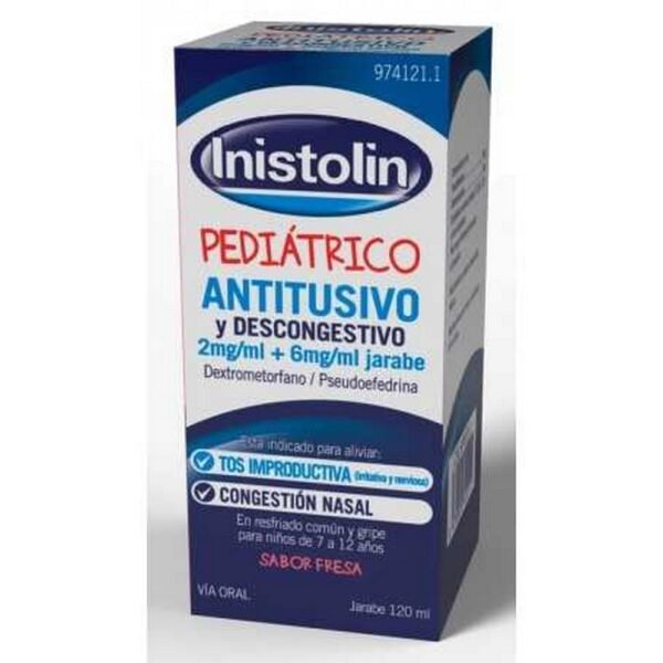 Inistolin Pediatric Antitussive Decongestant 120 ML