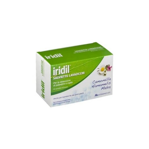 Iridil - 28 Eyelid Cleansing Wipes
