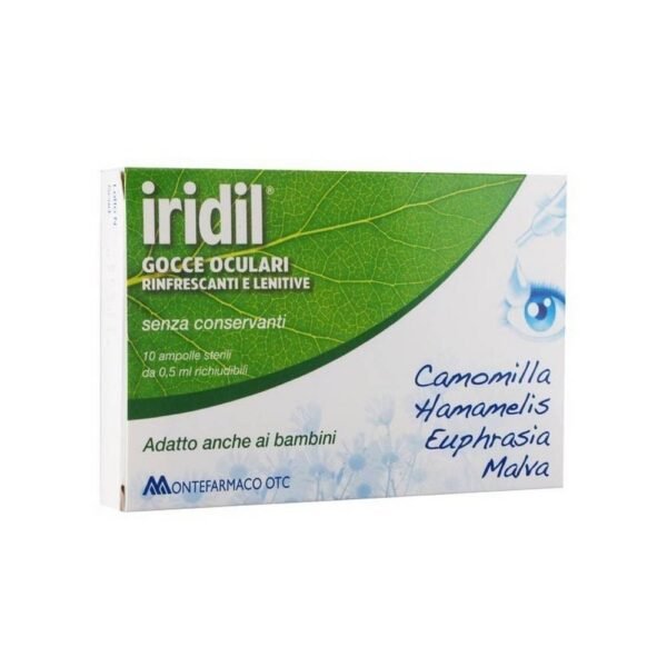 Iridil Refreshing And Soothing Eye Drops ,10