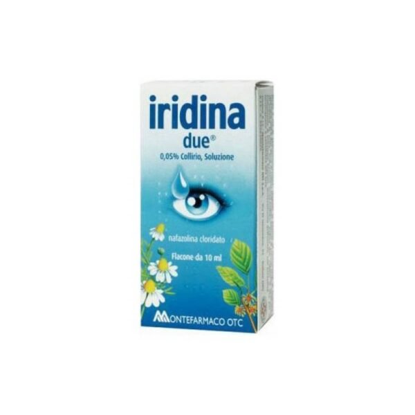 Iridina Due 0.05% -  For Eye Irritation And Redness - 10 Ml