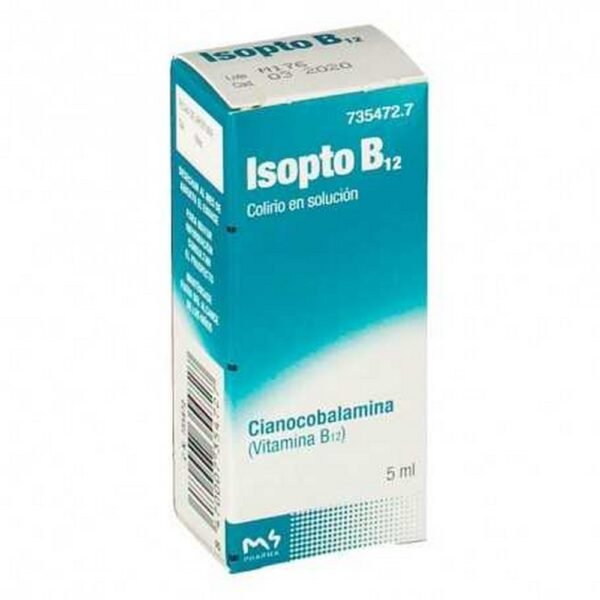 Isopto B12 Eye Drops in Solution Cyanocobalamin 5 ML
star-emptystar-emptystar-emptystar-emptystar-empty