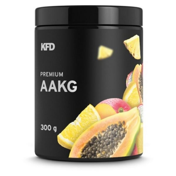 KFD Premium AAKG arginine alpha-ketoglutarate with tropical fruit flavor 300 g