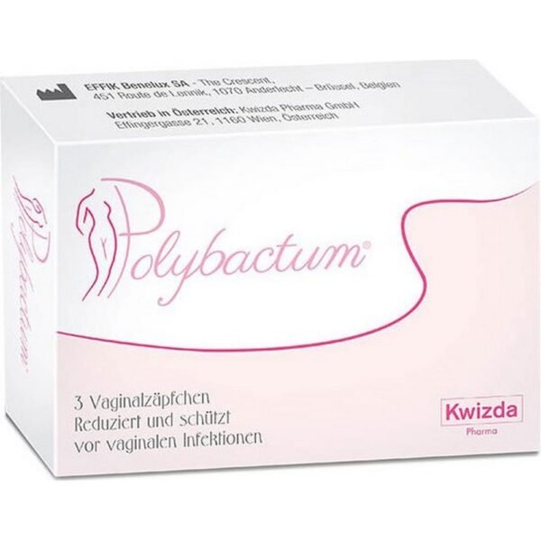 Kwizda Polybactum vaginal suppositories, 3 pieces