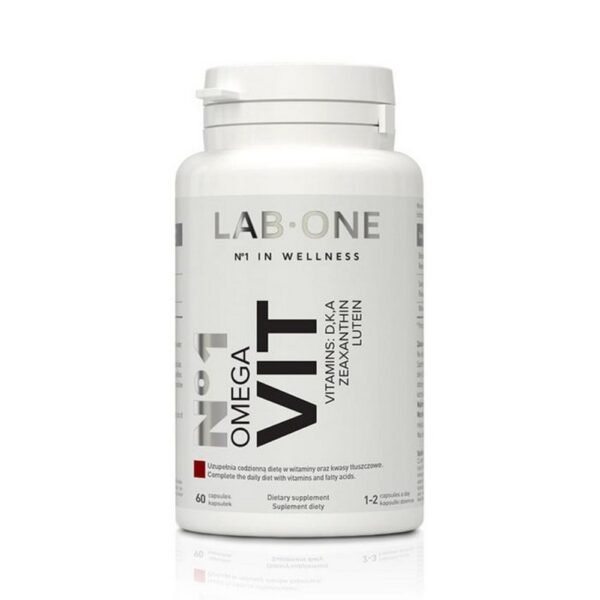 Lab One N1 Omega Vit Omega 3 + Vitamins DKA 60 Caps.