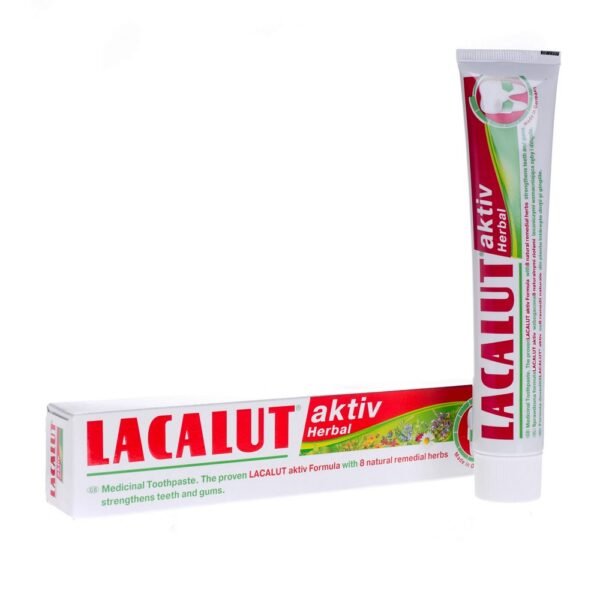 Dr. Theiss Naturwaren GmbH,Lacalut Aktiv Herbal toothpaste 75 ml,Pasta do zębów Lacalut Aktiv Herbal 75 ml