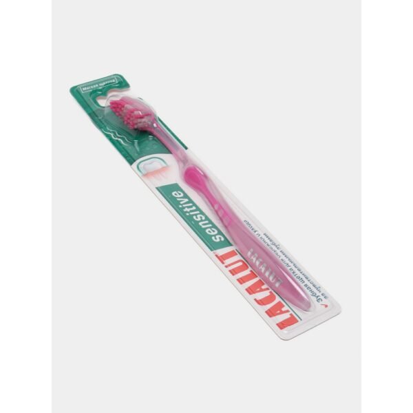 Dr. Theiss Naturwaren GmbH,Lacalut Sensitive pink toothbrush,Szczoteczka do zębów Lacalut Sensitive różowa