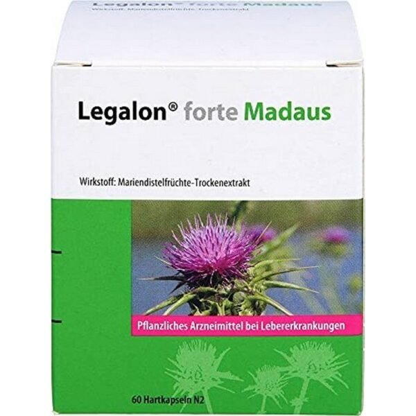 Legalon forte Madaus hard capsules, 60 pieces