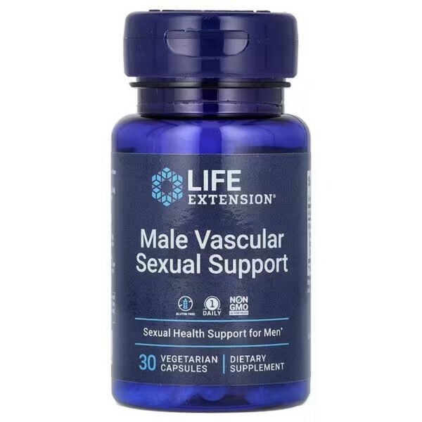 Life Extension, Male Vascular Sexual Support, vascular support for male sexuality, 30 vegetarian capsules,Life Extension,  Gefäßunterstützung für die männliche Sexualität, 30 vegetarische Kapseln
