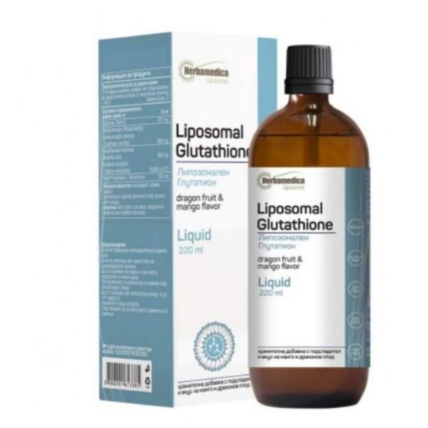 Liposomal glutathione, 220 ml, Липозомален глутатион