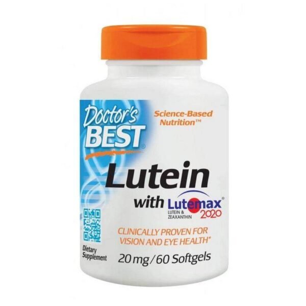 Lutein, 20mg, 60, Лутеин, 20мг