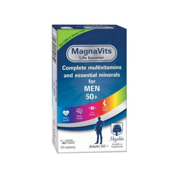 Magnavits multivitamins for men 50+, 30, Магнавитс мултивитамини за мъже